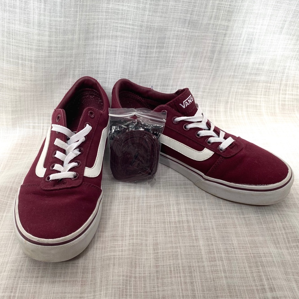 Burgundy Ward Lo Sneakers
